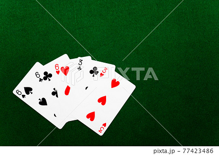 フルハウス　ポーカー 77423486