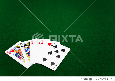 Two Pair - Poker Stock Photo