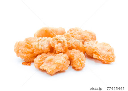 Fried Chicken Pop on a white background 77425465