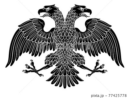 Double headed Imperial Eagle with Two Heads Double headed Imperial Eagle with Two Heads 77425778