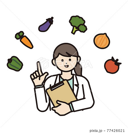 栄養士のイラスト素材のイラスト素材