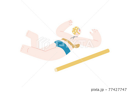 Beach resort activities, modern flat vector illustration 77427747