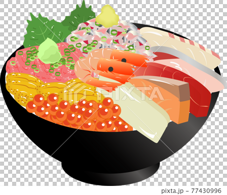 海鮮丼 77430996