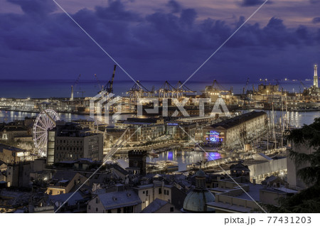 Porto Antico di Genova tourism site and Aquarium in Europe Porto Antico di Genova tourism site and Aquarium in Europe 77431203