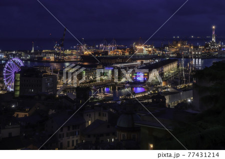 Porto Antico di Genova tourism site and Aquarium in Europe 77431214