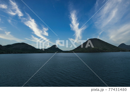 群馬県高崎市榛名山,湖畔 77431480
