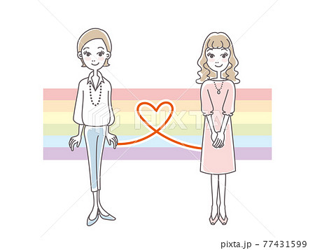 幸せな同性カップル 77431599