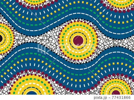 African wax 2024 print fabric dresses