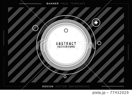 Dark deep black dynamic abstract vector background with diagonal lines. Modern creative halftone premium gradient. Can be used in cover design, book design, website background, advertising 77432029