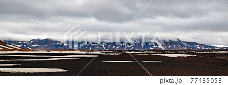 On the road to Mount Askja, Iceland 77435053