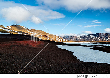 On the road to Mount Askja, Iceland 77435057