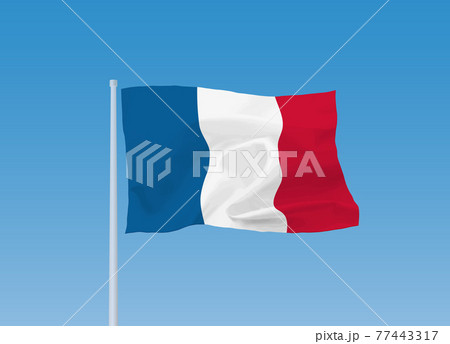 フランスの国旗 77443317