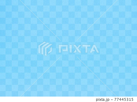 青い色格子柄 青い色格子柄 77445315