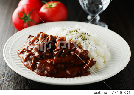 フレッシュトマトのハヤシライス 77446831