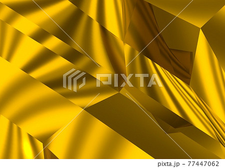 金 ゴールド メタリック 抽象的 デザイン 背景 壁紙 コピースペースのイラスト素材