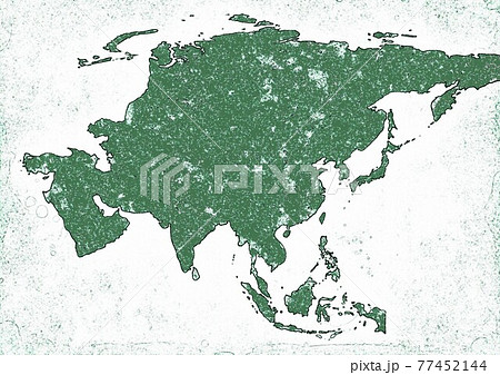 アジア地図2 アジア地図2 77452144