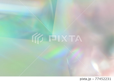 抽象的背景素材　光り輝くガラス 77452231