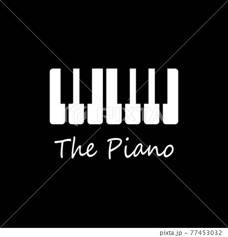 Piano icon vector 77453032