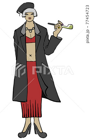 ファッションデザイナーのイメージのイラスト素材