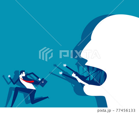 Big heads devour people or big businesses devour small businesses 77456133