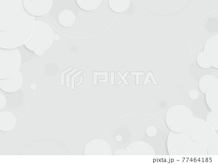 Circle shape overlap design white abstract style Circle shape overlap design white abstract style 77464185