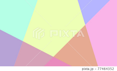 抽象背景　テンプレート　グラフィック素材 77464352