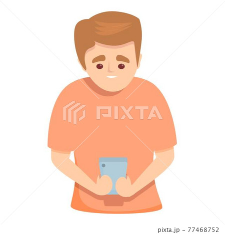 Secret messaging icon, cartoon style Secret messaging icon, cartoon style 77468752