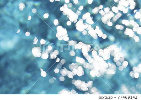 Abstract diffractions with bokeh effect, in a swimming pool, Spain. 77469142