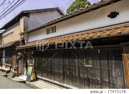智頭の街並み 鳥取県八頭郡智頭町 智頭の街並み 鳥取県八頭郡智頭町 77473178
