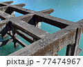 湖に沈んだ廃墟 77474967