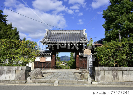 天寧寺　額縁門 77477244