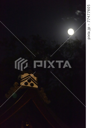 下鴨神社　中秋の名月 77477605