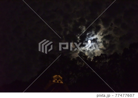 下鴨神社　中秋の名月 77477607