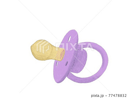 おしゃぶりのイラスト素材 7747