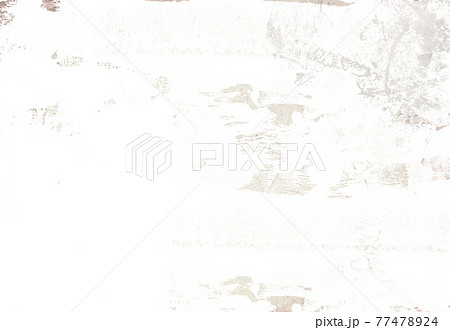 白い紙 エンボスの画用紙 背景テクスチャ 和紙 クラフト古紙 クリーム ベージュ アイボリー 77478924