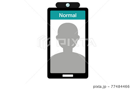 スマホを利用した非接触型体温測定 77484466