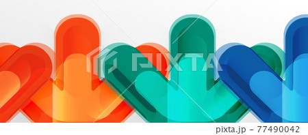 Abstract glossy crosses background for business or technology presentations, internet posters or web brochure covers 77490042