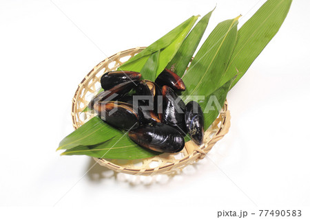 ボイルされたムール貝 77490583