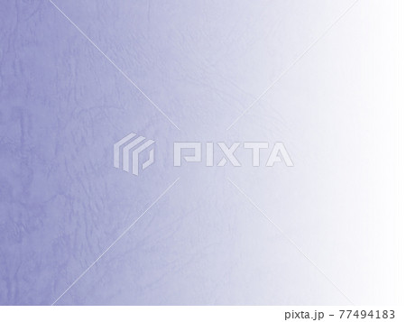 木目模様のある和紙/淡い薄墨青色 左から右へ薄くなるグラデーション和紙 背景素材 横 他色有り 77494183