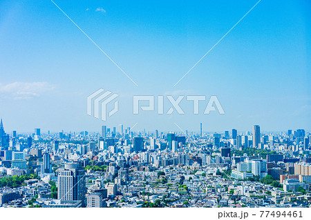 東京の都心風景 77494461