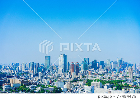 東京の都心風景 77494478