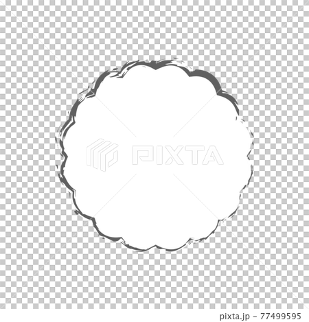 Balloon illustrations, icons (hand-drawn, overlaid style) 77499595