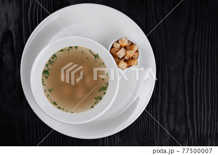 Chicken soup chicken meatballs 77500007