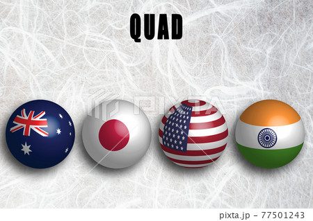 QUAD（クアッド）4か国 77501243