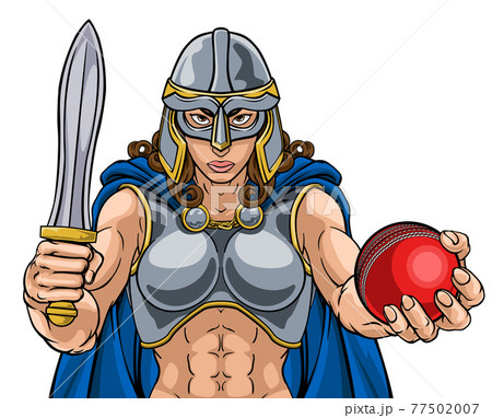 Viking Trojan Celtic Knight Cricket Warrior Woman 77502007