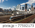 ささしまライブ駅から見た名古屋駅のビル群 77502173