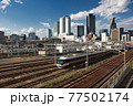 ささしまライブ駅から見た名古屋駅のビル群 77502174