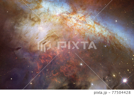 Outer space. Elements of this image furnished by NASA 77504428