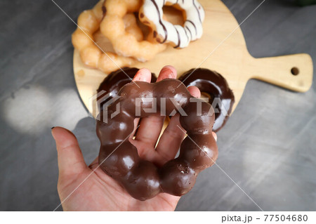 donut, doughnut or chocolate donut donut, doughnut or chocolate donut 77504680