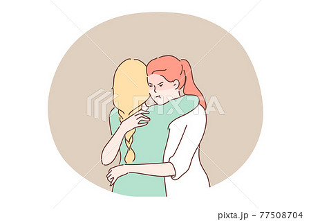 Jealousy, envy, hypocrisy concept 77508704
